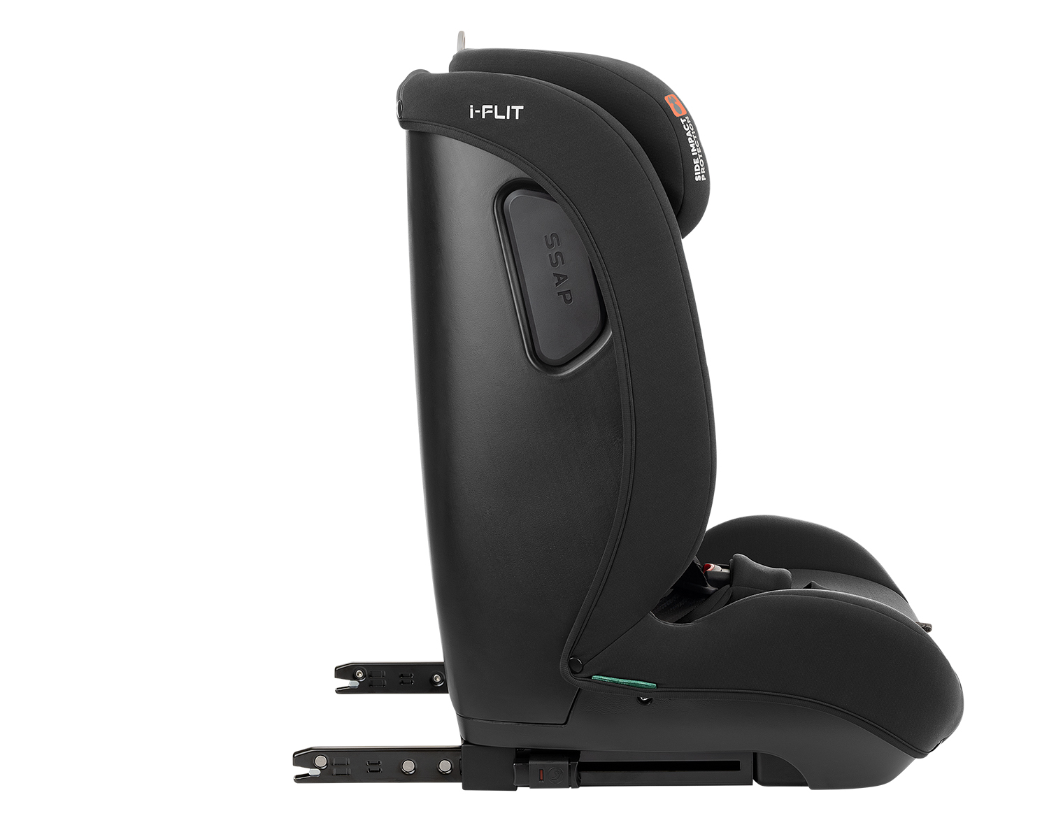 Kikkaboo Стол за кола 76-150 см i-Flit i-SIZE Black - Image 6
