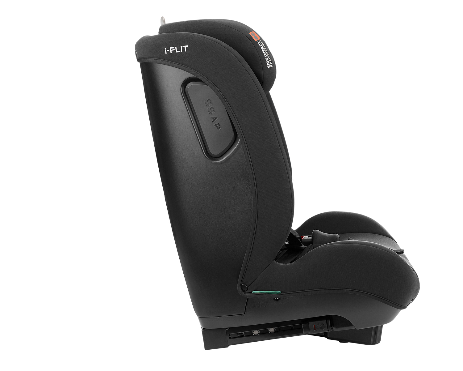 Kikkaboo Стол за кола 76-150 см i-Flit i-SIZE Black - Image 7