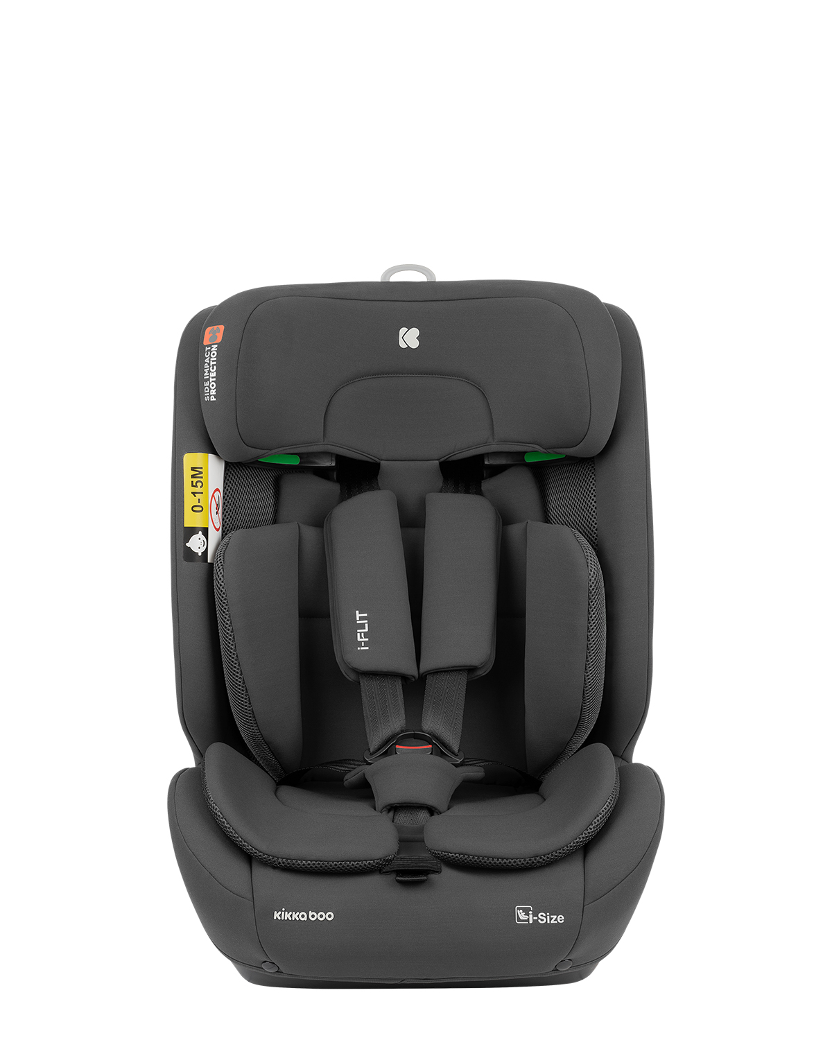 Kikkaboo Стол за кола 76-150 см i-Flit i-SIZE Dark Grey - Image 2