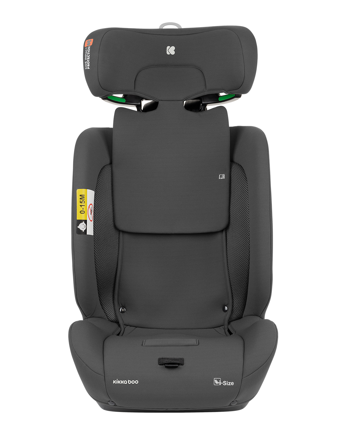 Kikkaboo Стол за кола 76-150 см i-Flit i-SIZE Dark Grey - Image 4