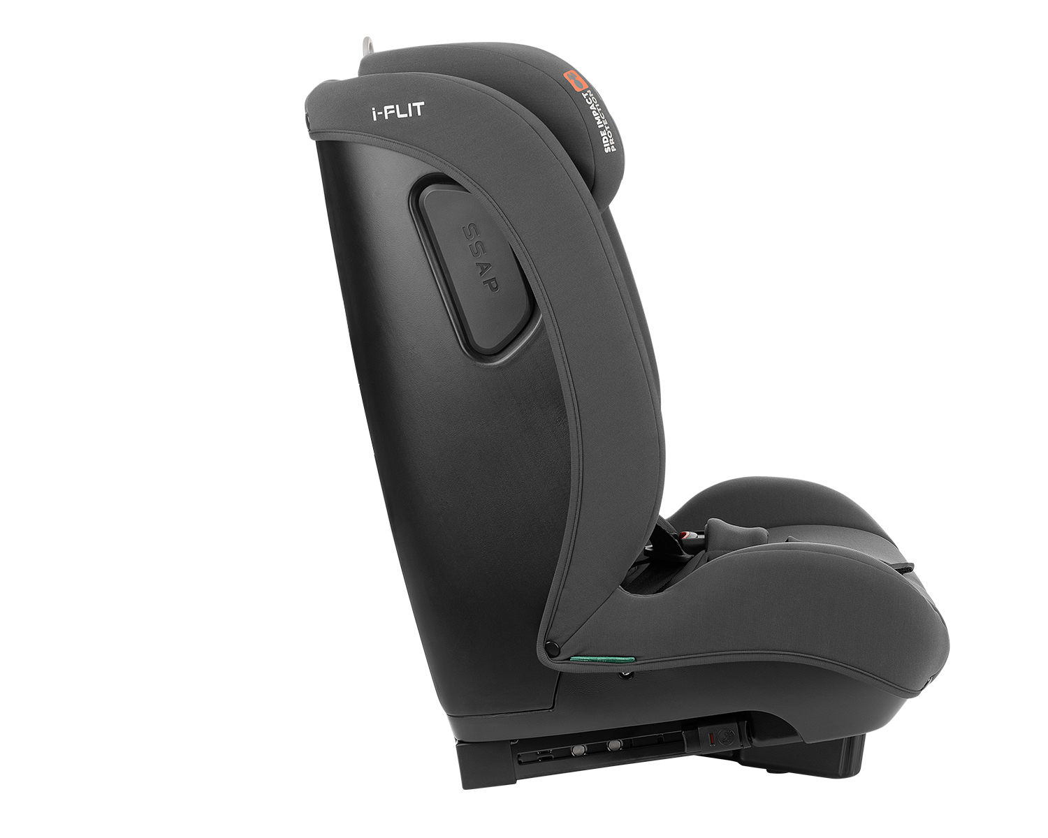 Kikkaboo Стол за кола 76-150 см i-Flit i-SIZE Dark Grey - Image 7