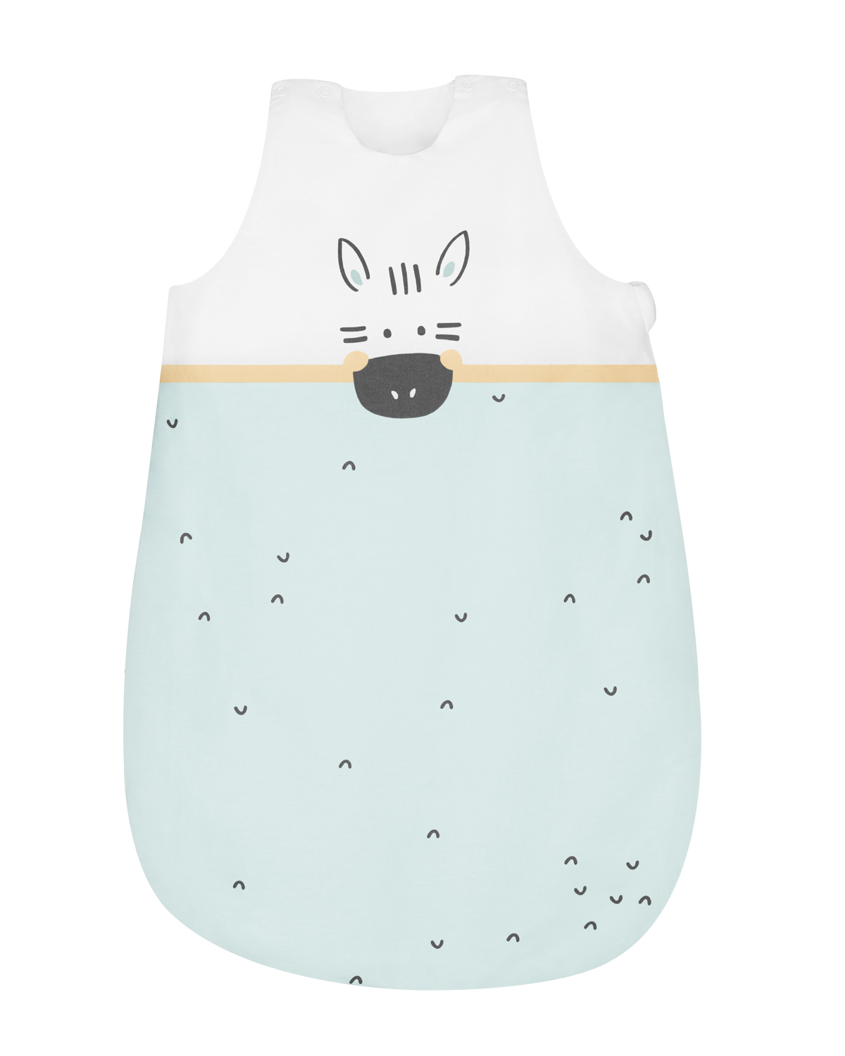 Kikkaboo Зимен спален чувал 6-18 месеца Stripy Friends - Image 4