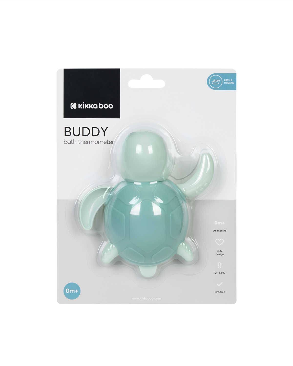 Kikkaboo Термометър за вода Buddy Mint - Image 7