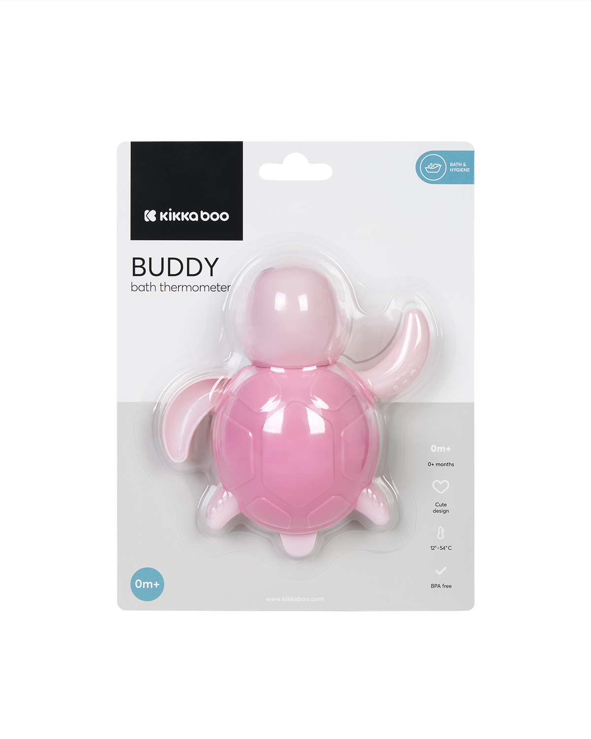 Kikkaboo Термометър за вода Buddy Pink - Image 7