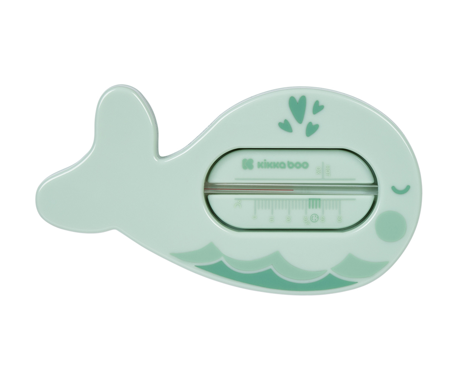 Kikkaboo Термометър за вода Whale Mint - Image 2