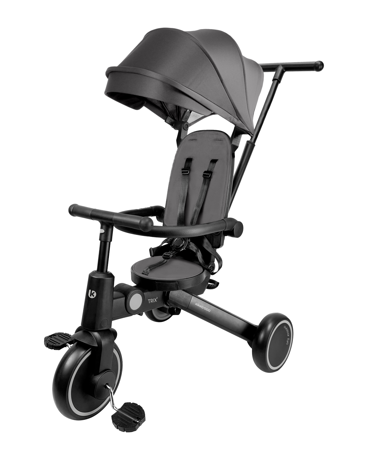 Kikkaboo Триколка 8в1 Trix 2 Grey