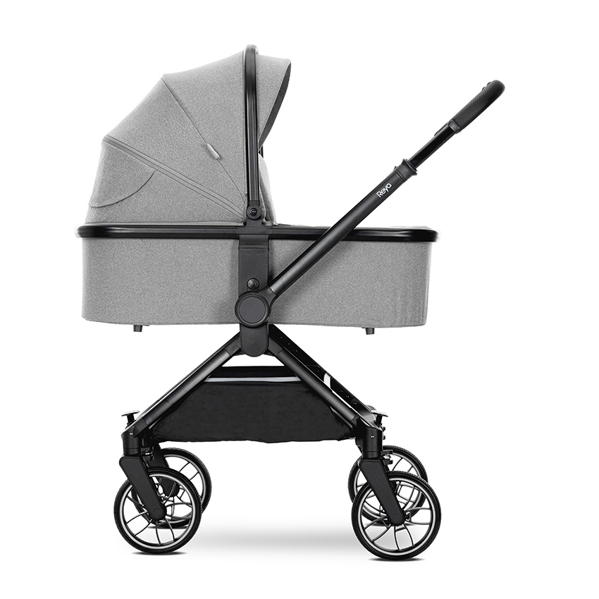Д.КОЛИЧКА REYA 3in1 GREY с реверсивна дръжка - Image 15