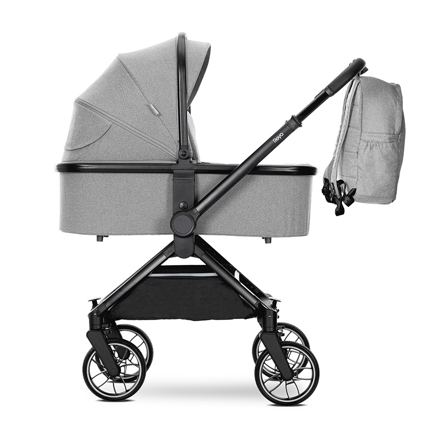 Д.КОЛИЧКА REYA 3in1 GREY с реверсивна дръжка - Image 16