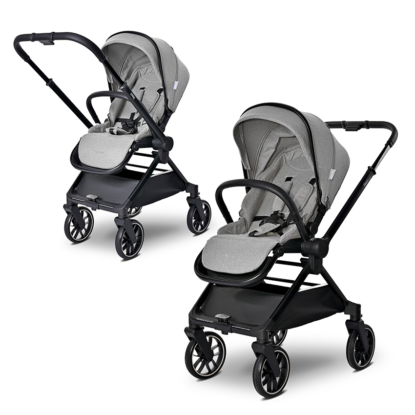 Д.КОЛИЧКА REYA 3in1 GREY с реверсивна дръжка - Image 17