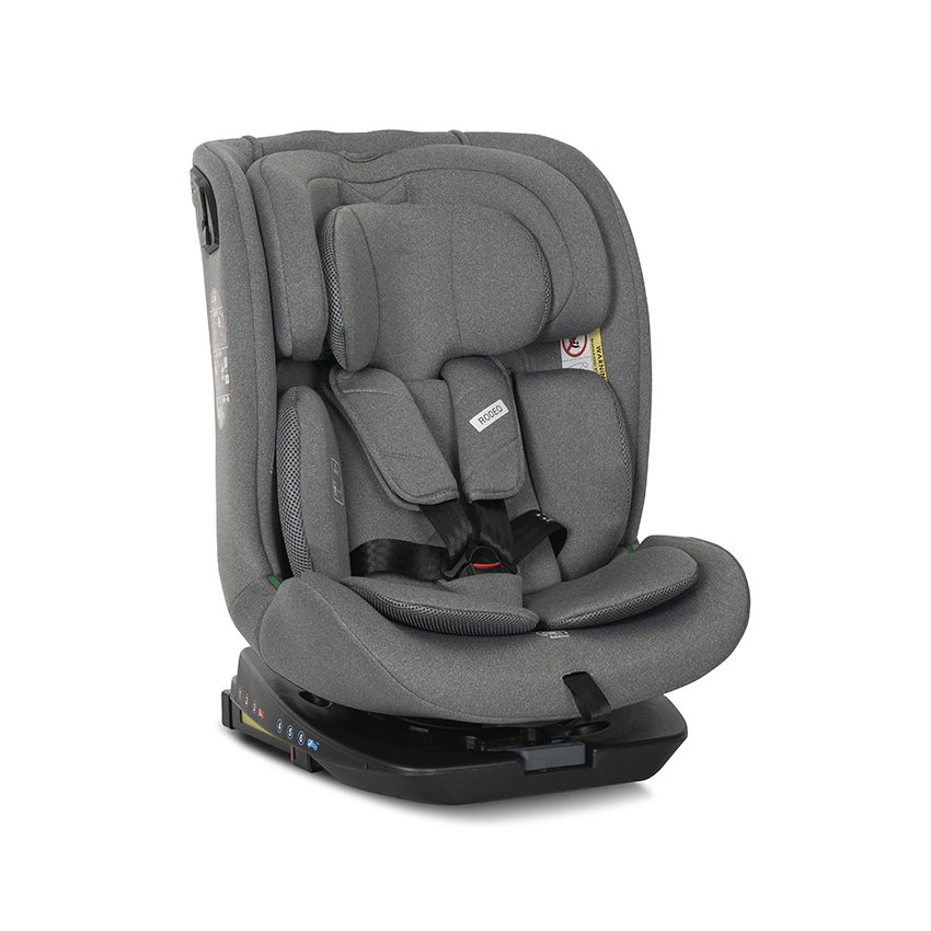 Lorelli Classic СТОЛ ЗА КОЛА RODEO GREY 40-150CM 360, ISOFIX - Image 2