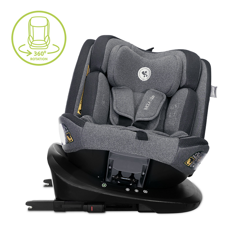 Lorelli Premium СТОЛ ЗА КОЛА IMOLA GREY i-Size 40-150 CM ISOFIX 36