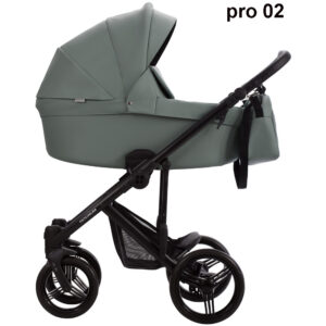 Бебешка количка 2в1 Bebetto Magnum LIGHT PRO - Еко кожа PRO 02
