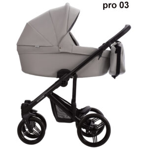 Бебешка количка 2в1 Bebetto Magnum LIGHT PRO - Еко кожа PRO 03