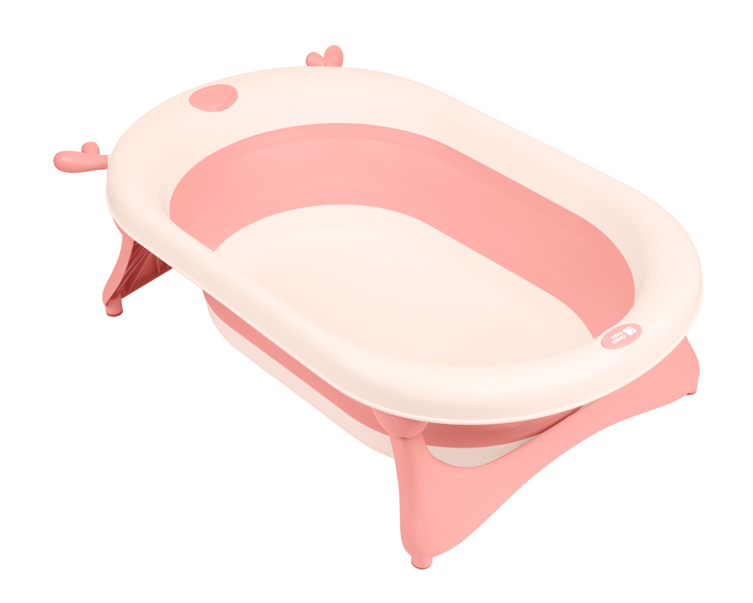 Kikkaboo Вана сгъваема Foldy Pink - Image 6