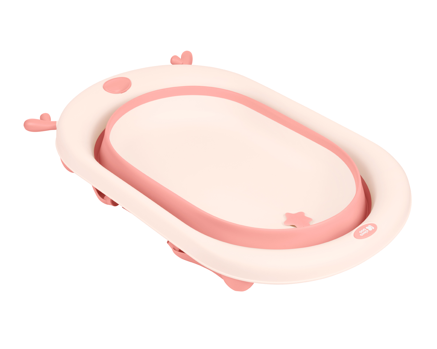 Kikkaboo Вана сгъваема Foldy Pink - Image 7