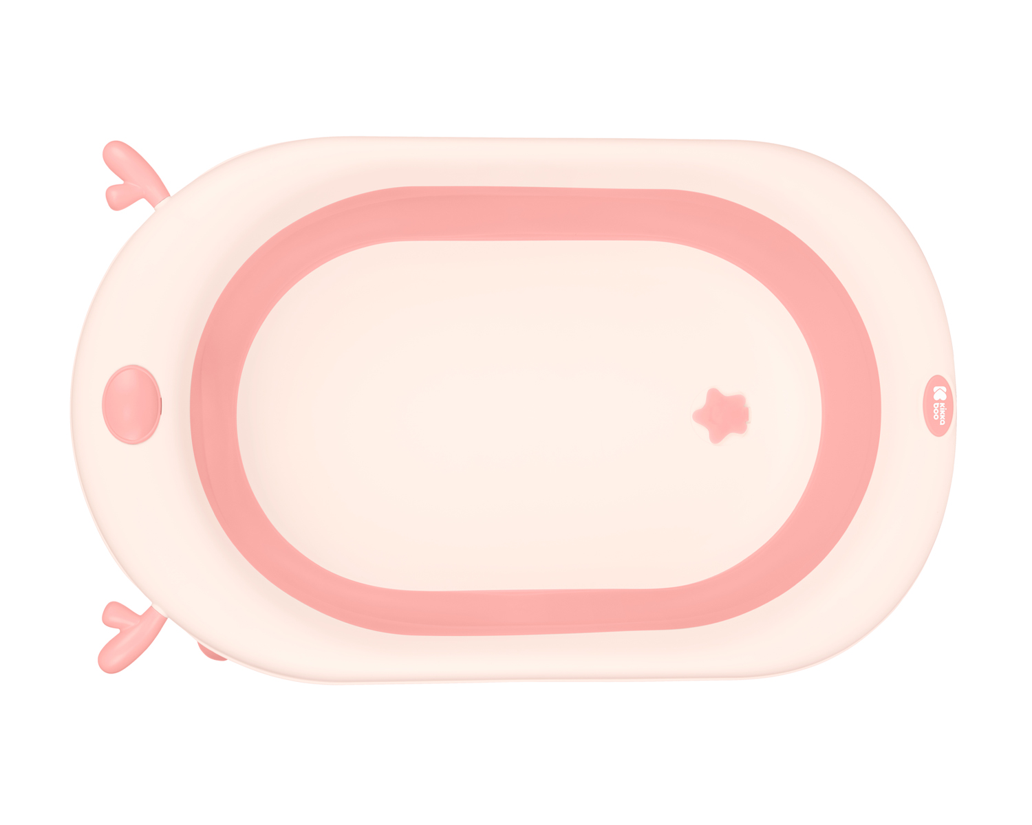 Kikkaboo Вана сгъваема Foldy Pink - Image 10