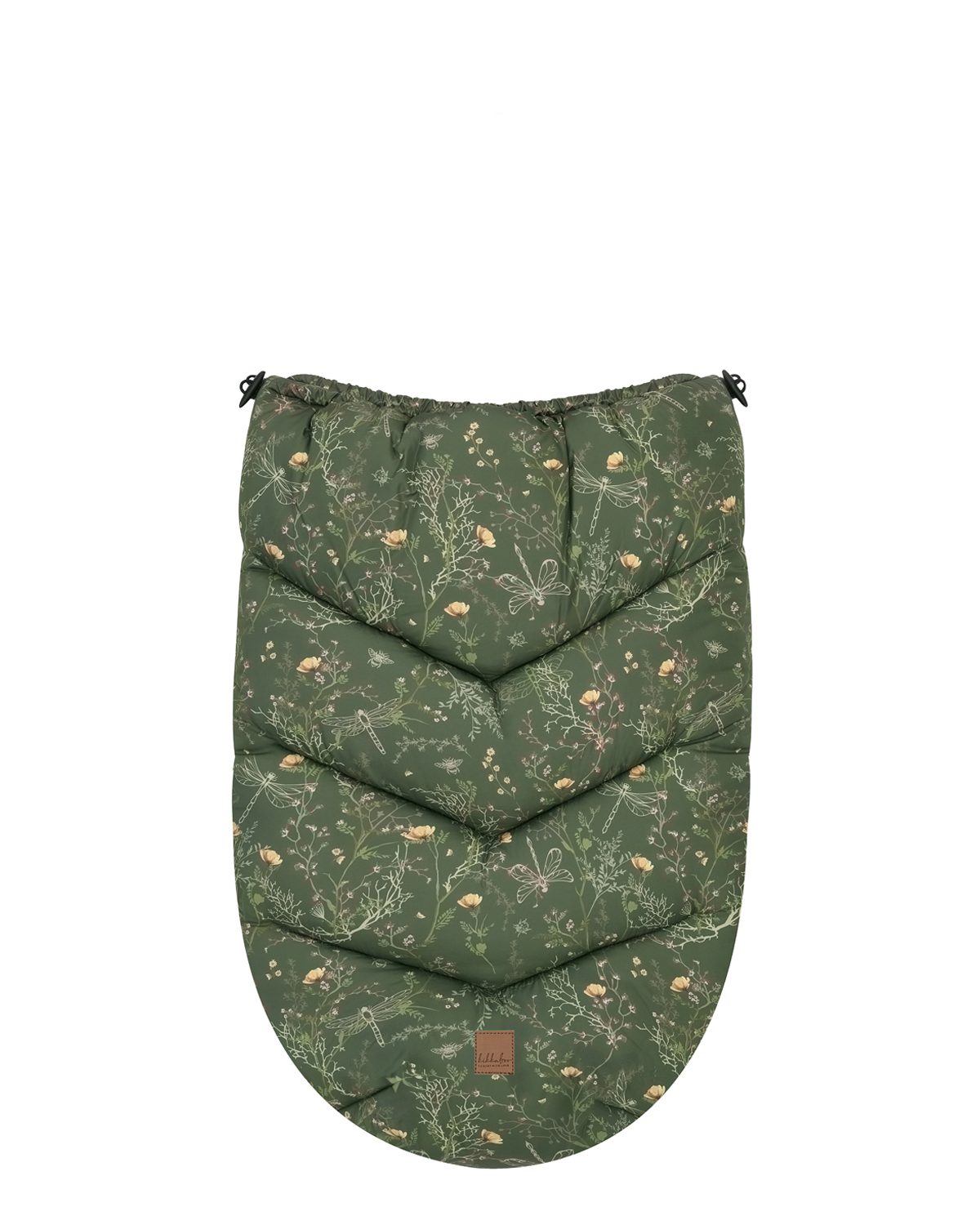 Kikkaboo Чувалче за количка Luxury Secret Garden Green - Image 7