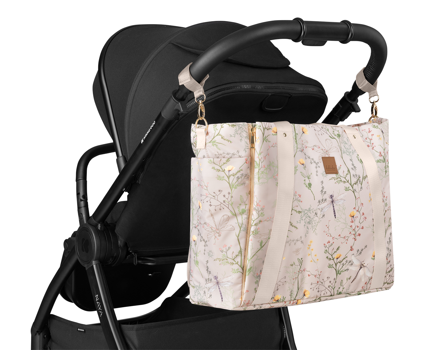 Kikkaboo Чанта Florence Secret Garden Beige - Image 10