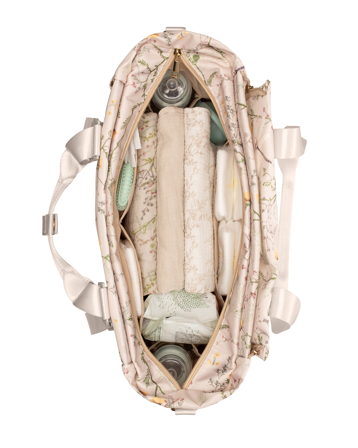 Kikkaboo Чанта Florence Secret Garden Beige - Image 6