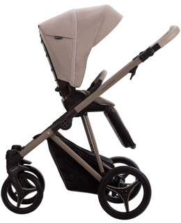 Бебешка количка 2в1 Bebetto PELPASSO PRO - еко кожа 03 Choco - Image 8