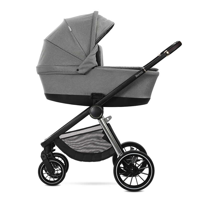 Lorelli Premium Д.КОЛИЧКА BIANCA GREY 2 В 1 до 22кг + АДАПТОРИ - Image 4