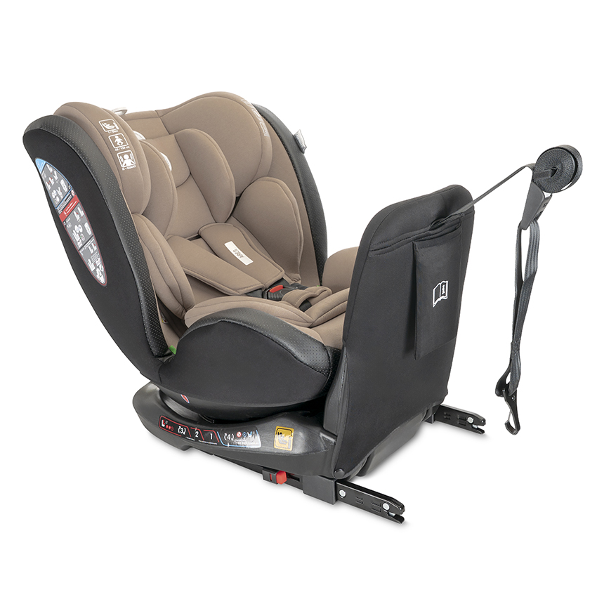 СТОЛ ЗА КОЛА ARES BEIGE i-Size 40-150 CM ISOFIX 36 - Image 2