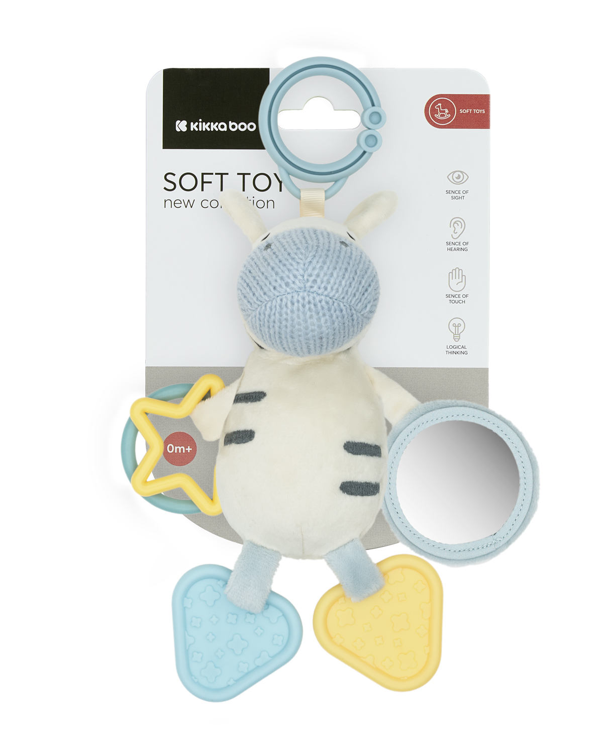 Kikkaboo Занимателна играчка Stripy Friends - Image 2