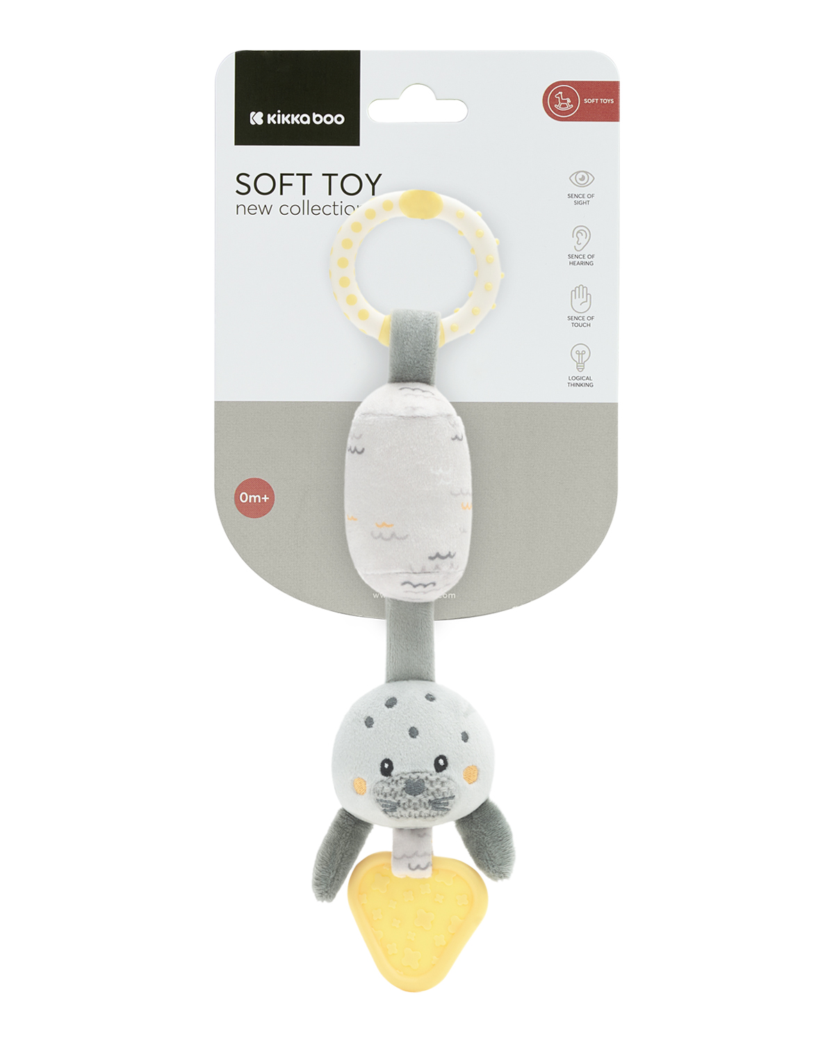Kikkaboo Играчка със звънче Seally me - Image 2