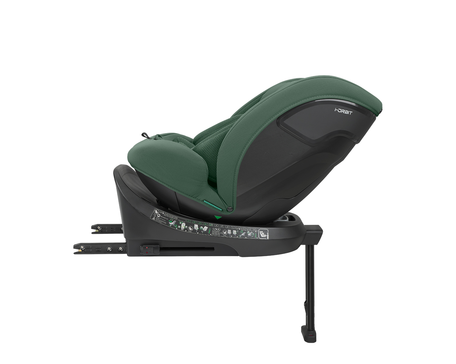 Kikkaboo Стол за кола 40-150 см i-Orbit i-SIZE Army Green 2026 - Image 15
