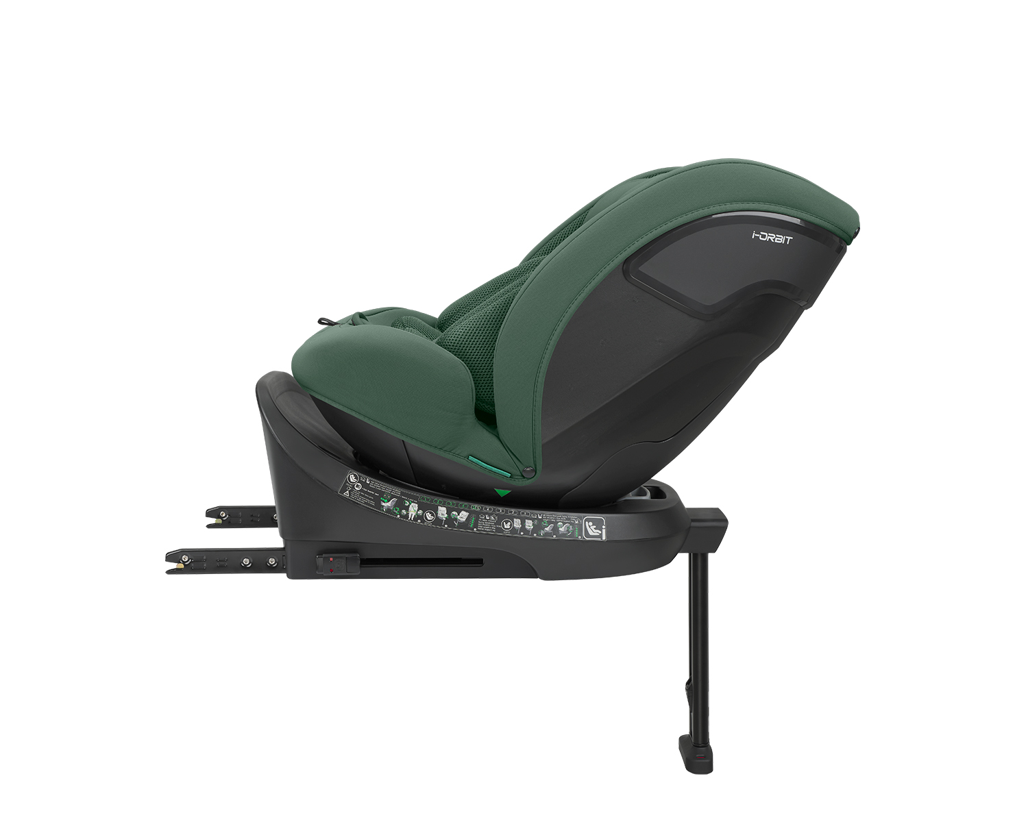 Kikkaboo Стол за кола 40-150 см i-Orbit i-SIZE Army Green 2026 - Image 16