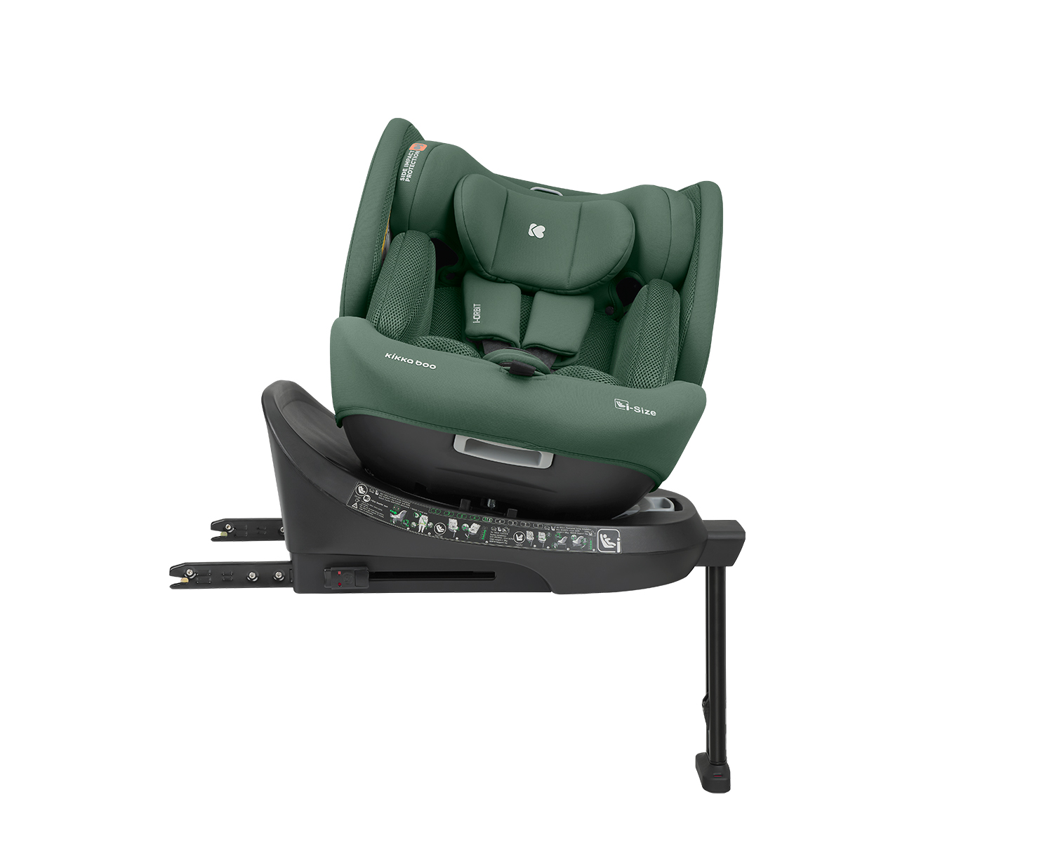 Kikkaboo Стол за кола 40-150 см i-Orbit i-SIZE Army Green 2026 - Image 20