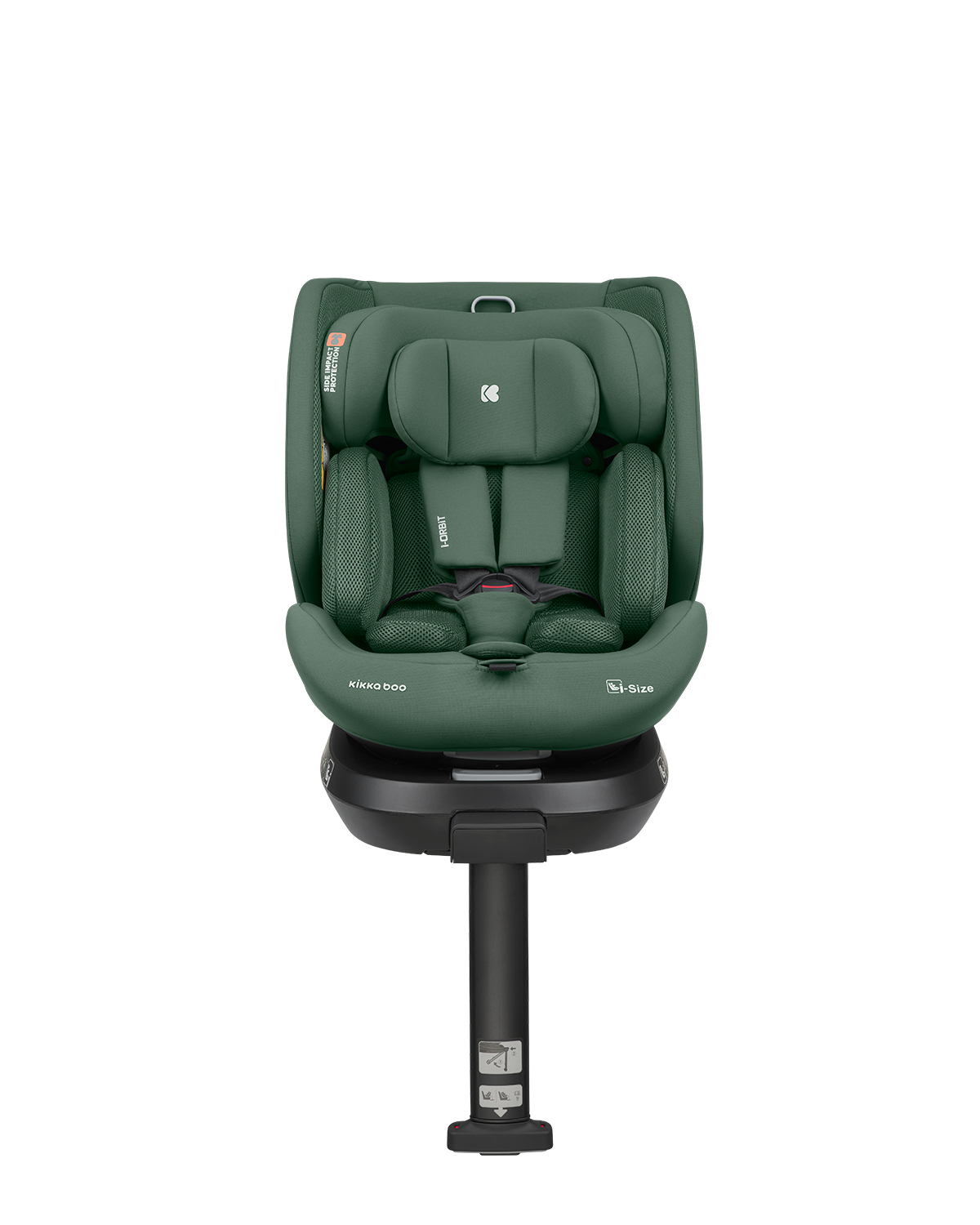 Kikkaboo Стол за кола 40-150 см i-Orbit i-SIZE Army Green 2026 - Image 6