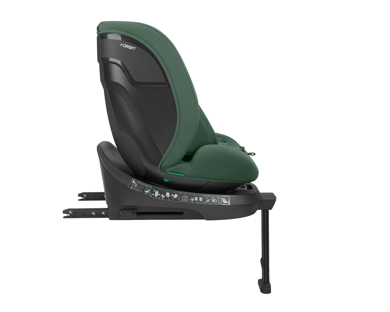 Kikkaboo Стол за кола 40-150 см i-Orbit i-SIZE Army Green 2026 - Image 9