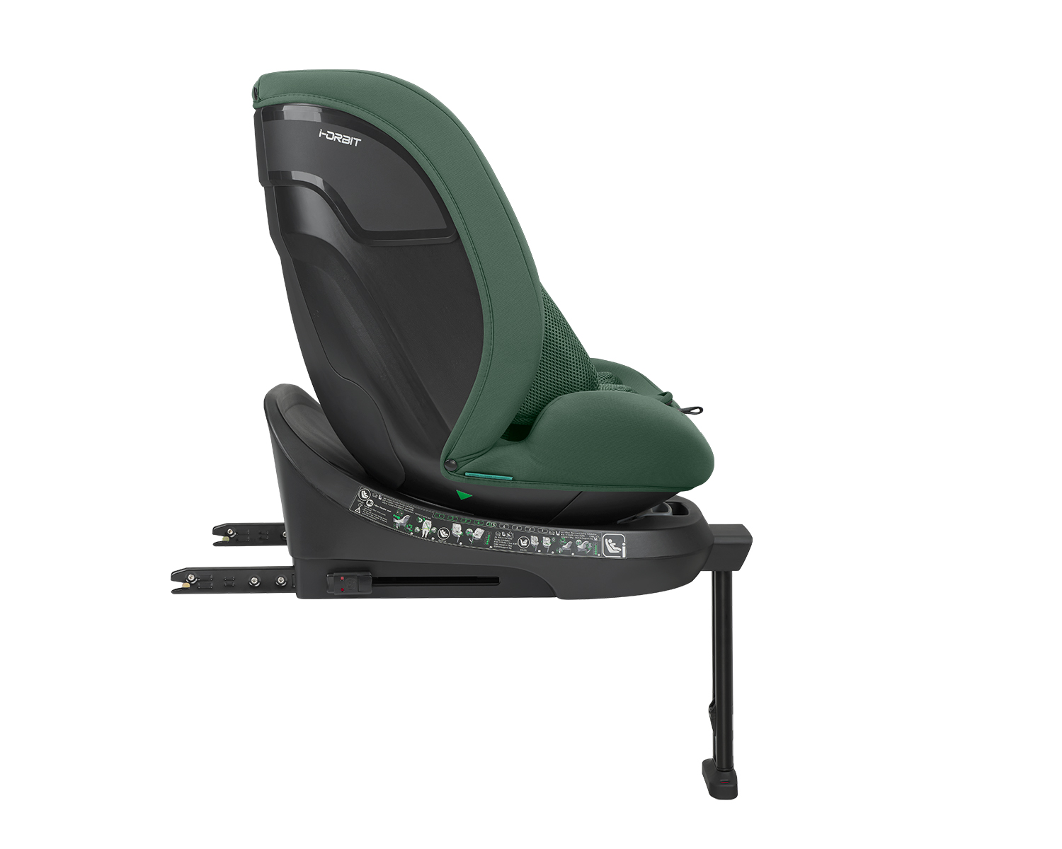 Kikkaboo Стол за кола 40-150 см i-Orbit i-SIZE Army Green 2026 - Image 10