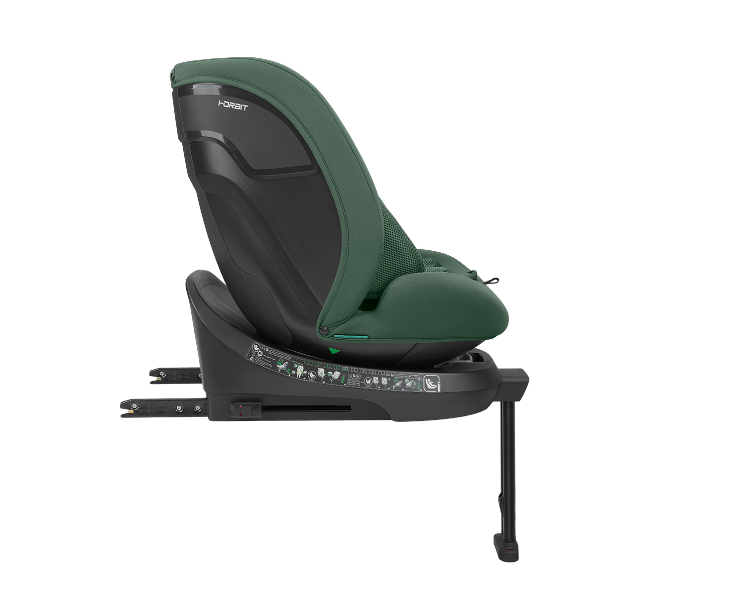 Kikkaboo Стол за кола 40-150 см i-Orbit i-SIZE Army Green 2026 - Image 11