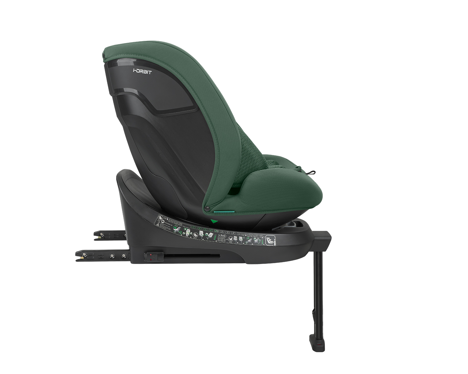Kikkaboo Стол за кола 40-150 см i-Orbit i-SIZE Army Green 2026 - Image 12