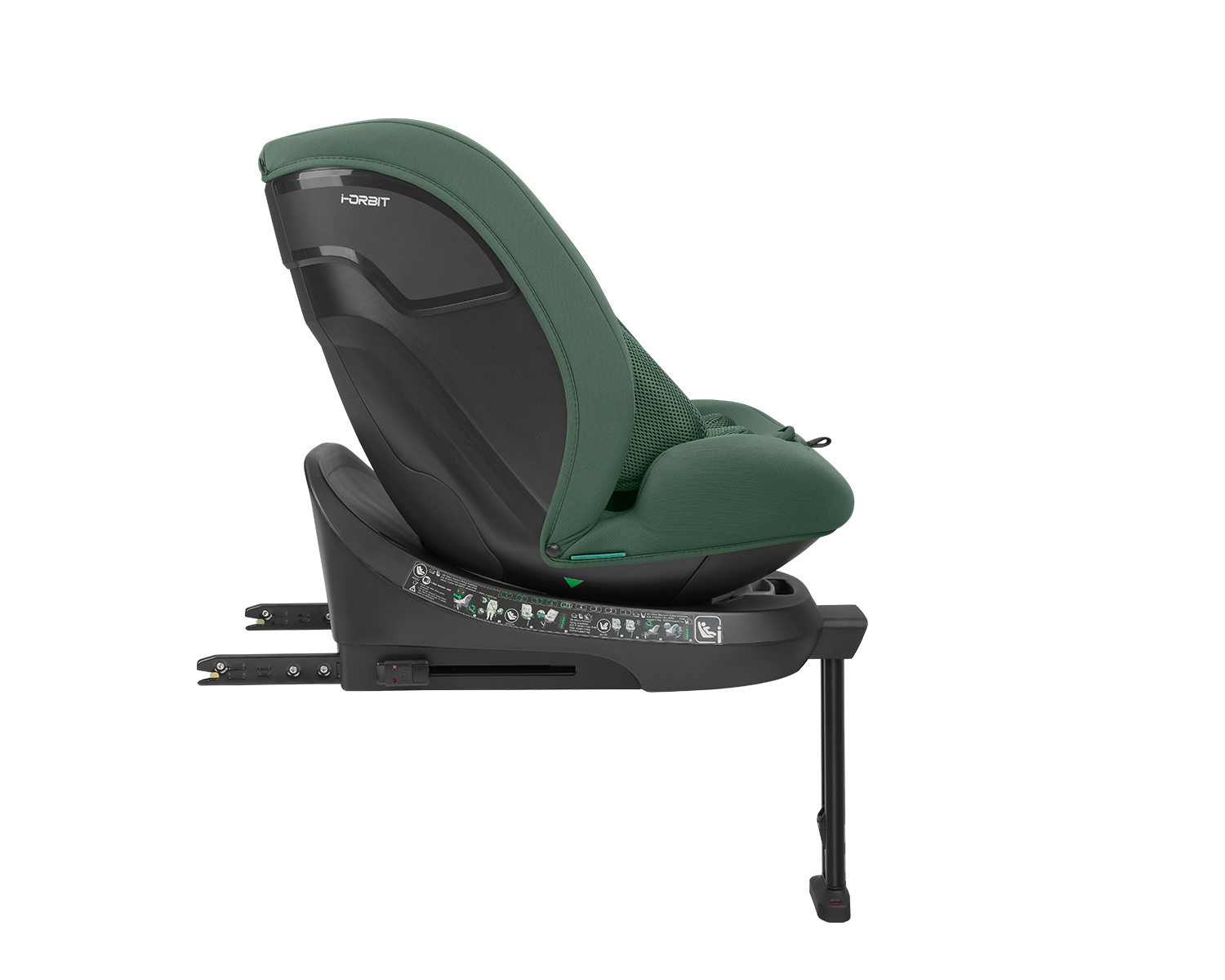 Kikkaboo Стол за кола 40-150 см i-Orbit i-SIZE Army Green 2026 - Image 13