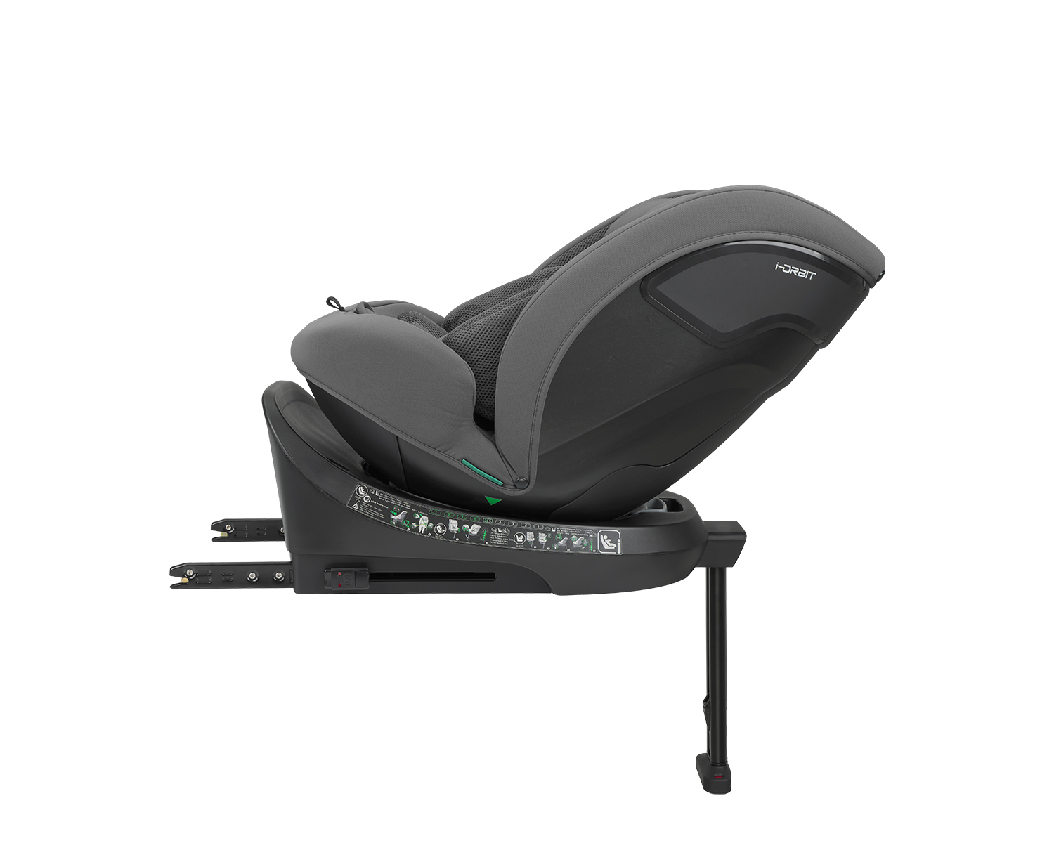 Kikkaboo Стол за кола 40-150 см i-Orbit i-SIZE Dark Grey 2026 - Image 14