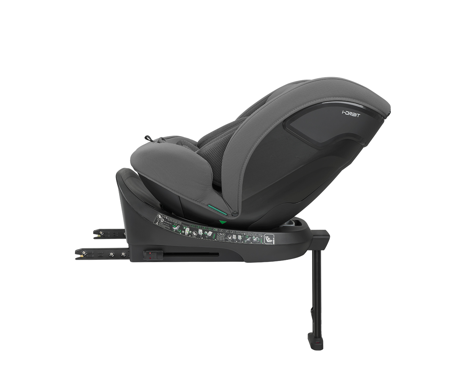 Kikkaboo Стол за кола 40-150 см i-Orbit i-SIZE Dark Grey 2026 - Image 15