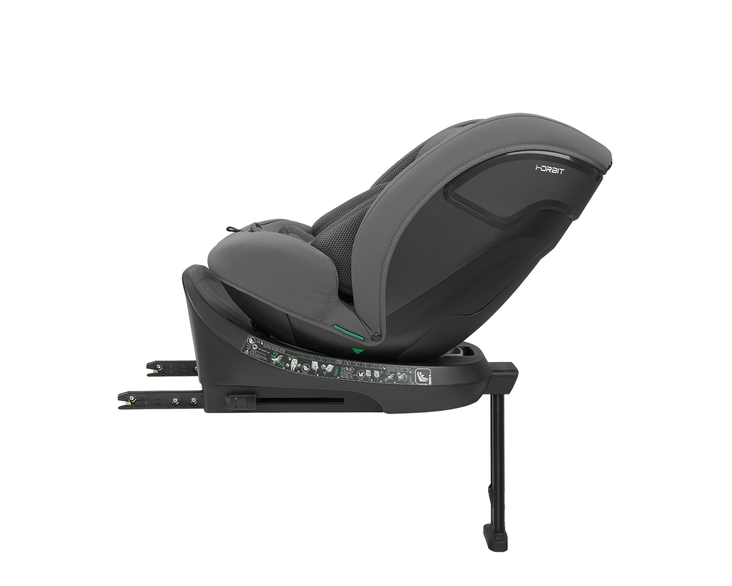 Kikkaboo Стол за кола 40-150 см i-Orbit i-SIZE Dark Grey 2026 - Image 16