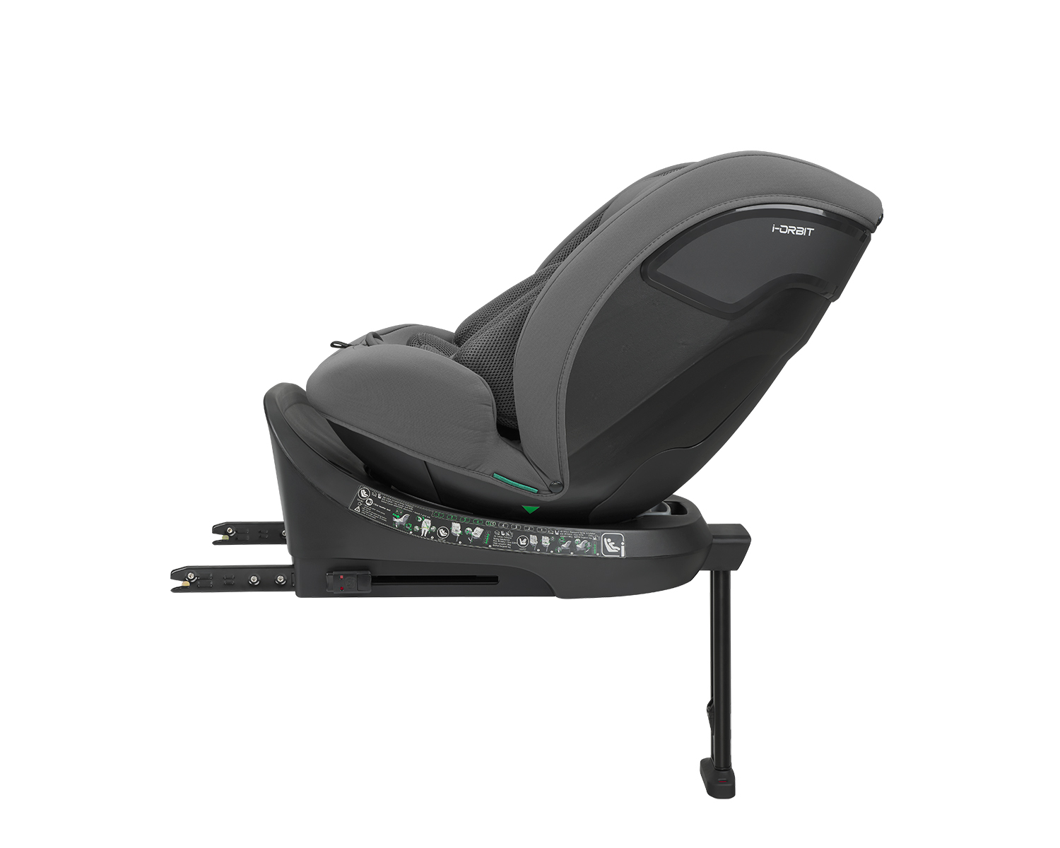 Kikkaboo Стол за кола 40-150 см i-Orbit i-SIZE Dark Grey 2026 - Image 17