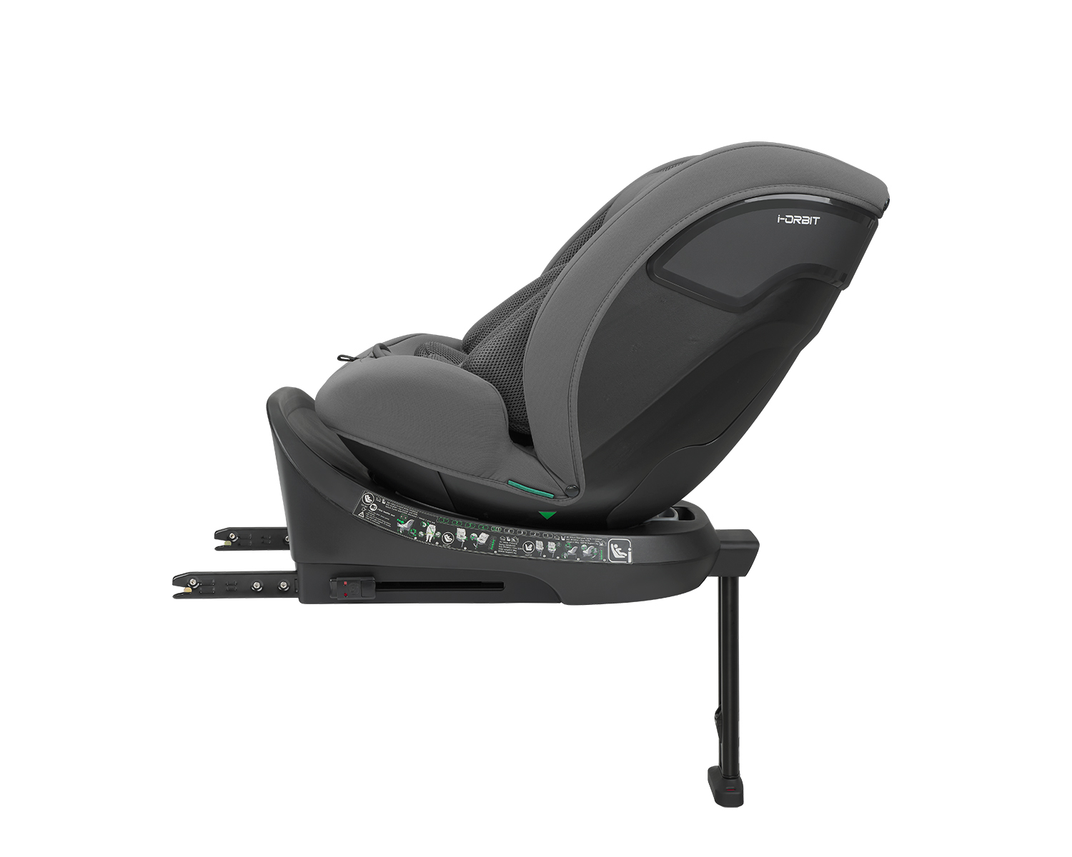 Kikkaboo Стол за кола 40-150 см i-Orbit i-SIZE Dark Grey 2026 - Image 18