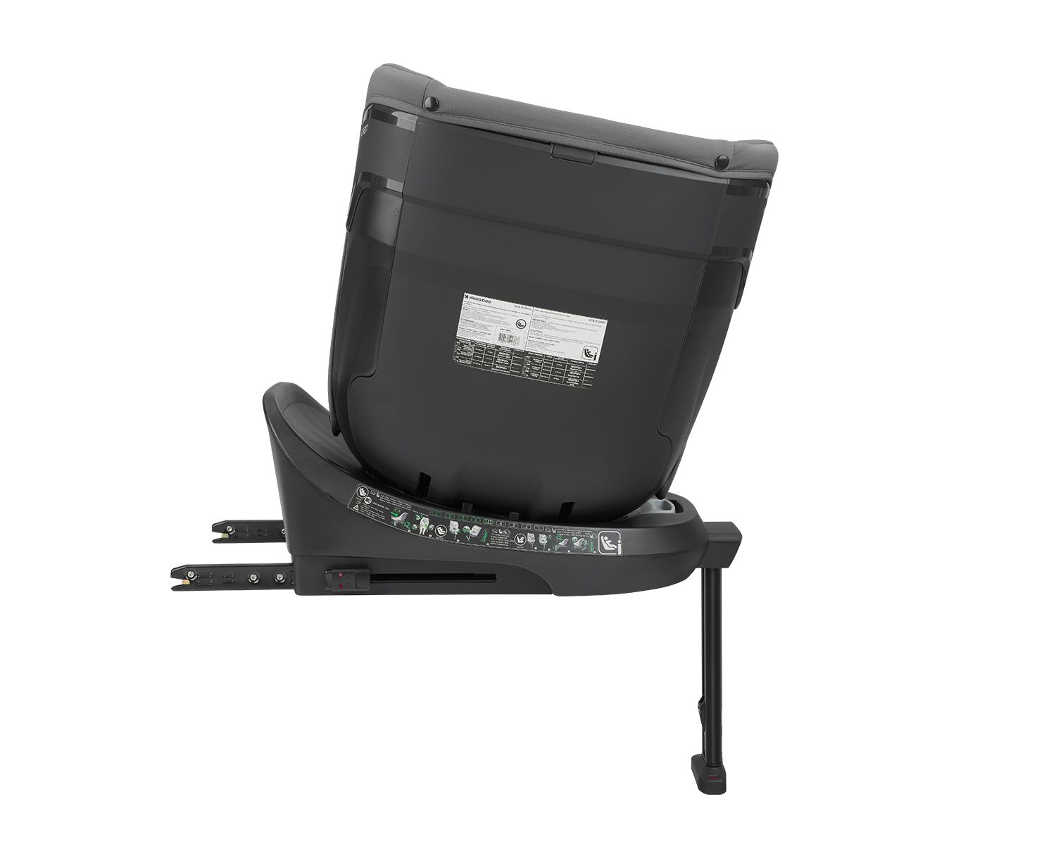 Kikkaboo Стол за кола 40-150 см i-Orbit i-SIZE Dark Grey 2026 - Image 21