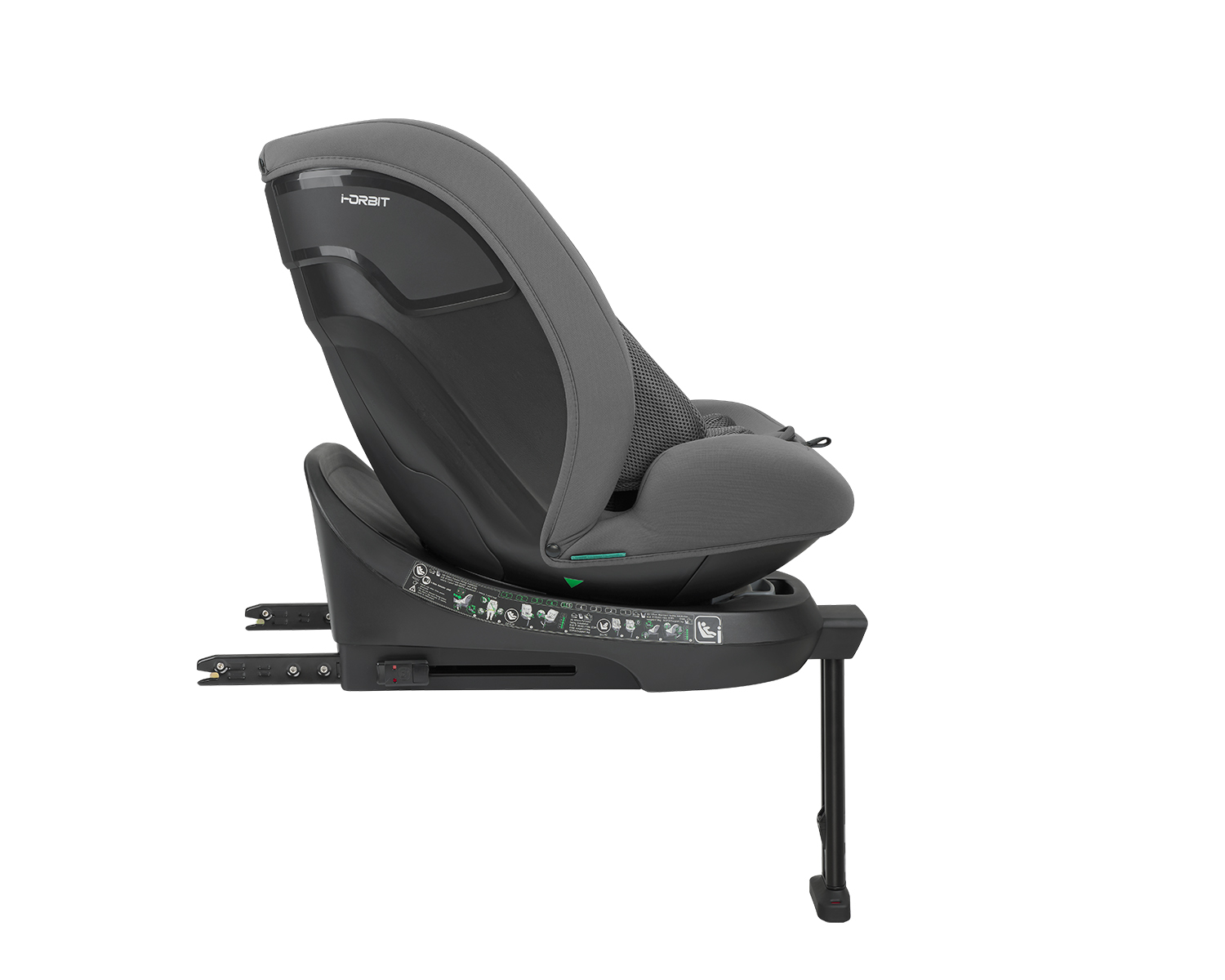 Kikkaboo Стол за кола 40-150 см i-Orbit i-SIZE Dark Grey 2026 - Image 13