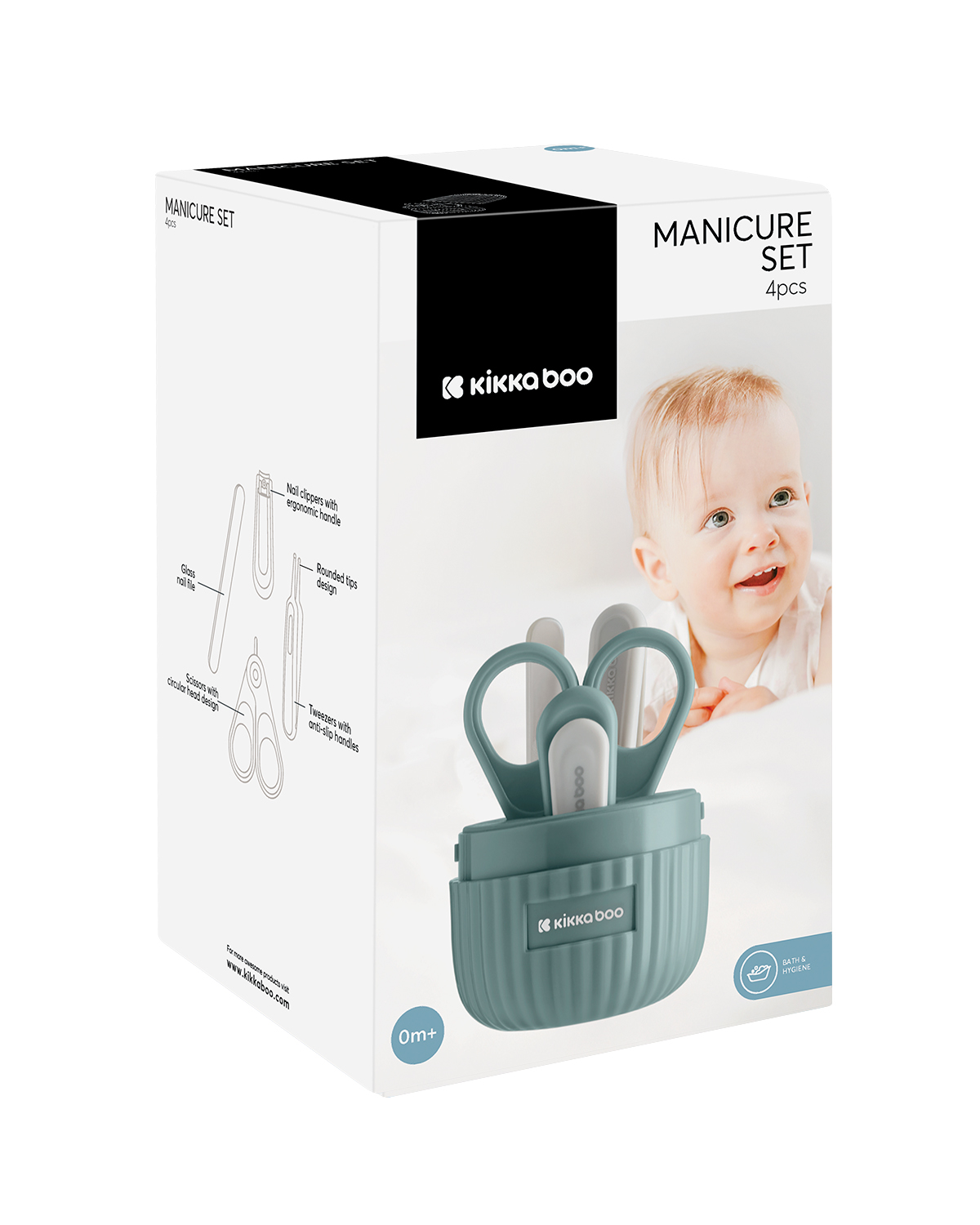 Kikkaboo Хигиенен сет 4 части Mint - Image 6