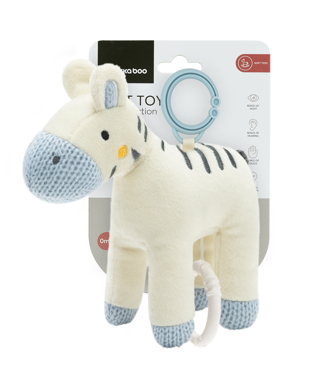 Kikkaboo Музикална играчка Stripy Friends - Image 2