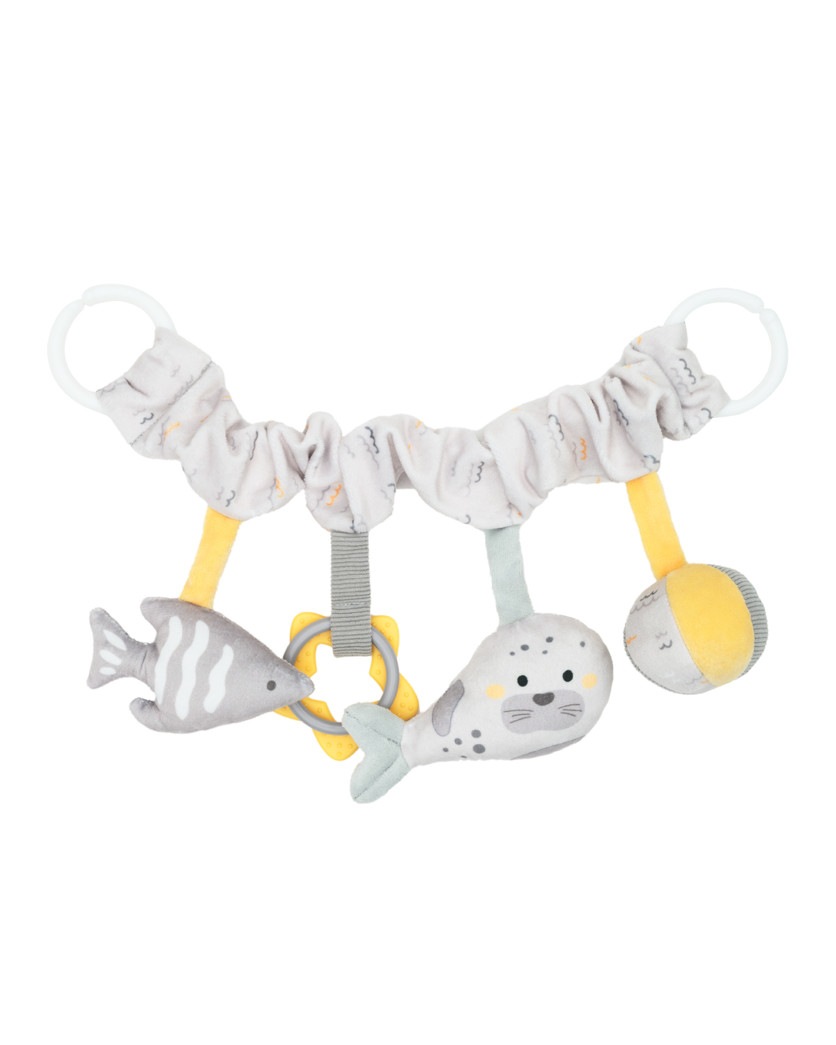 Kikkaboo Плюшена играчка за количка Seally me