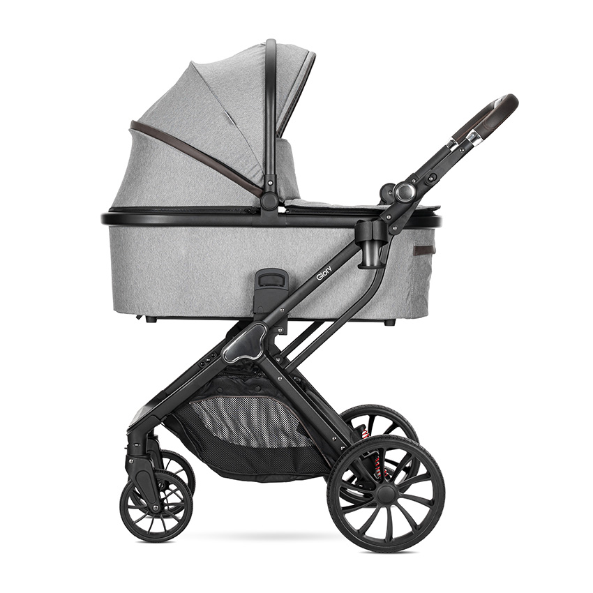 Д.КОЛИЧКА GLORY 2in1 GREY+АДАПТОРИ с кош за новоро - Image 4