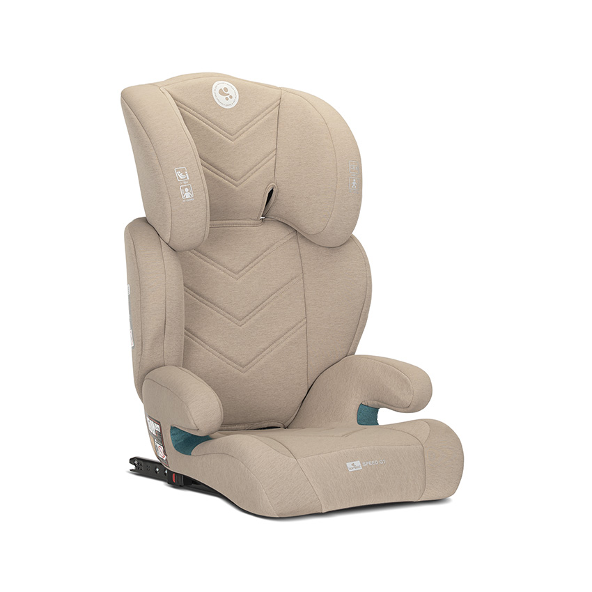 Lorelli Premium СТОЛ ЗА КОЛА SPEED GT BEIGE i-Size ISOFIX 100-150c