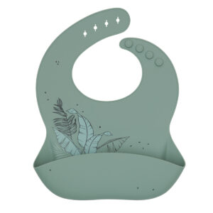 Kikkaboo Лигавник Platinum Silicone Flora Sage